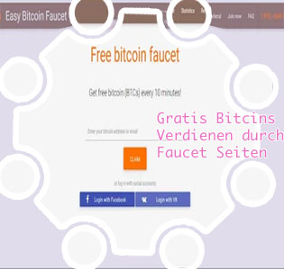 Faucet bitcoin free